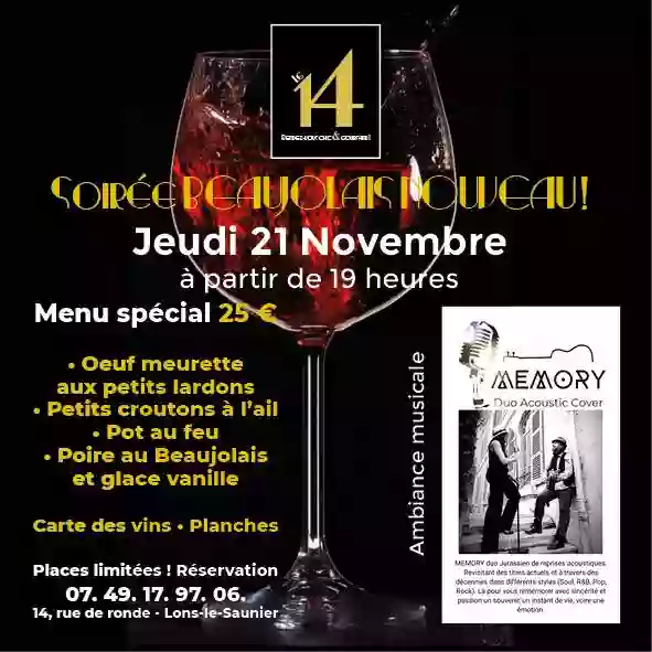 Le 14 - Restaurant Lons-le-Saunier - restaurant LONS-LE-SAUNIER